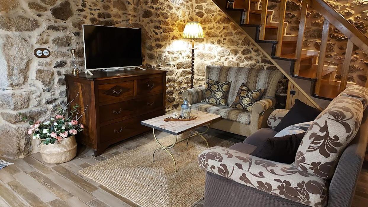 A Casa Dos Avos - Vilarino - A Coruna Eksteriør billede